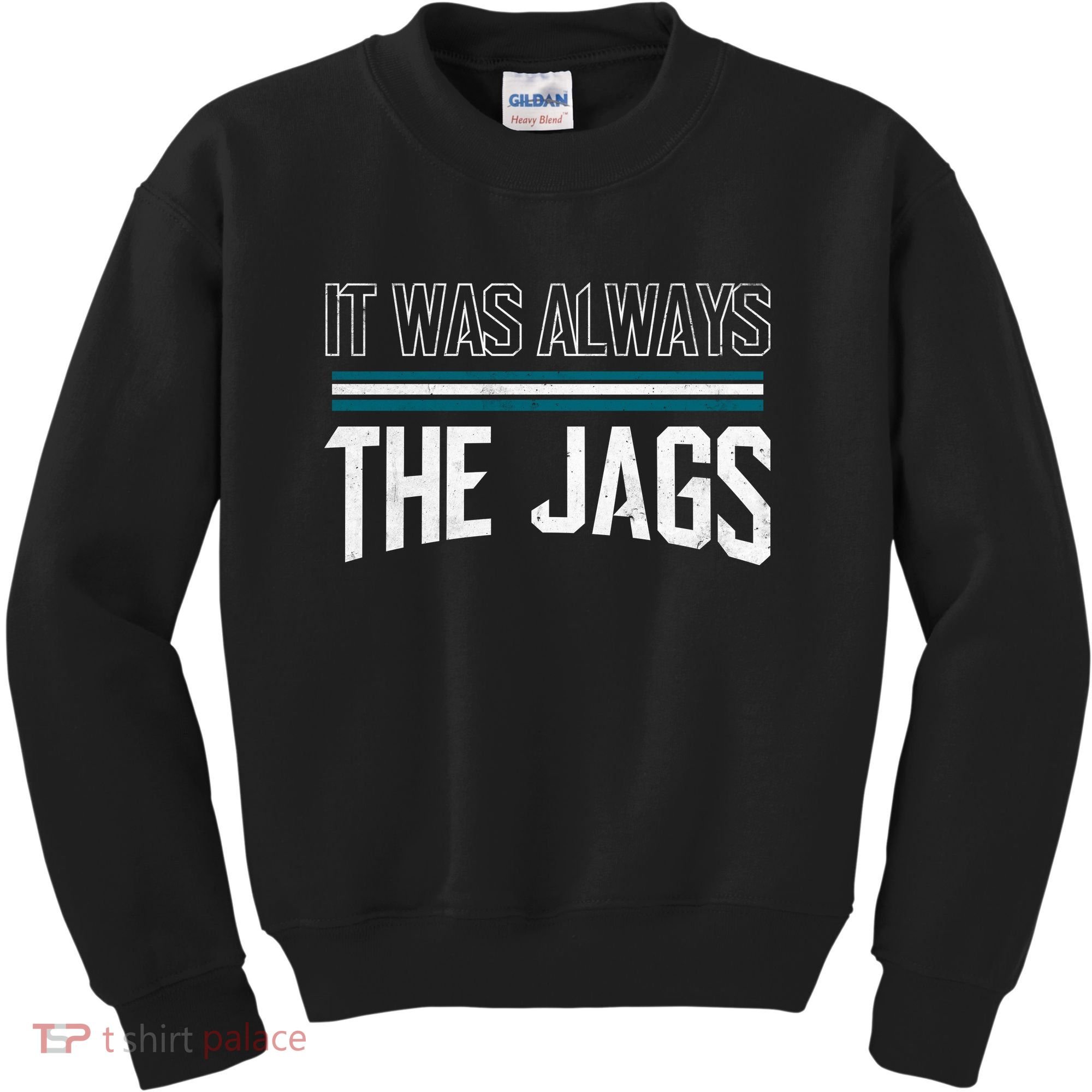 It Was Always The Jags Stripes Kids Sweatshirt