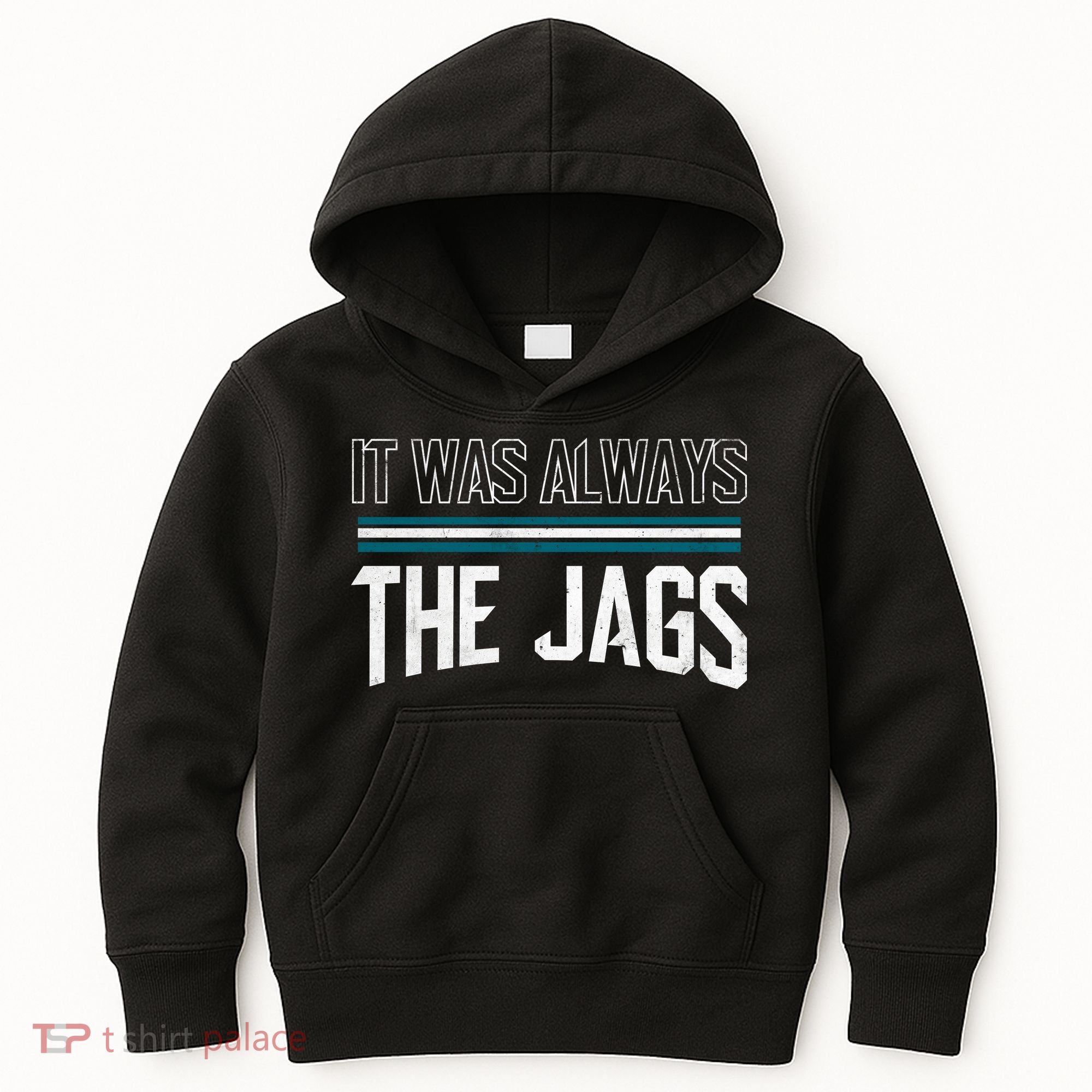 It Was Always The Jags Stripes Kids Hoodie