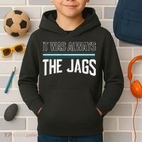 It Was Always The Jags Stripes Kids Hoodie thumb 2