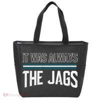 It Was Always The Jags Stripes Tote Bag thumb 0