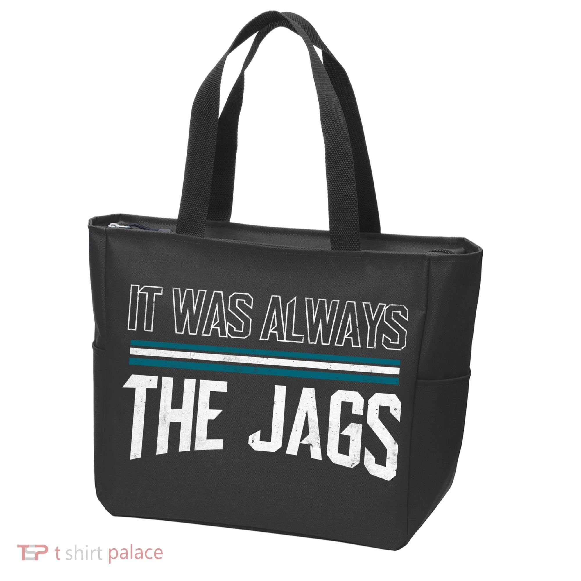 It Was Always The Jags Stripes Tote Bag