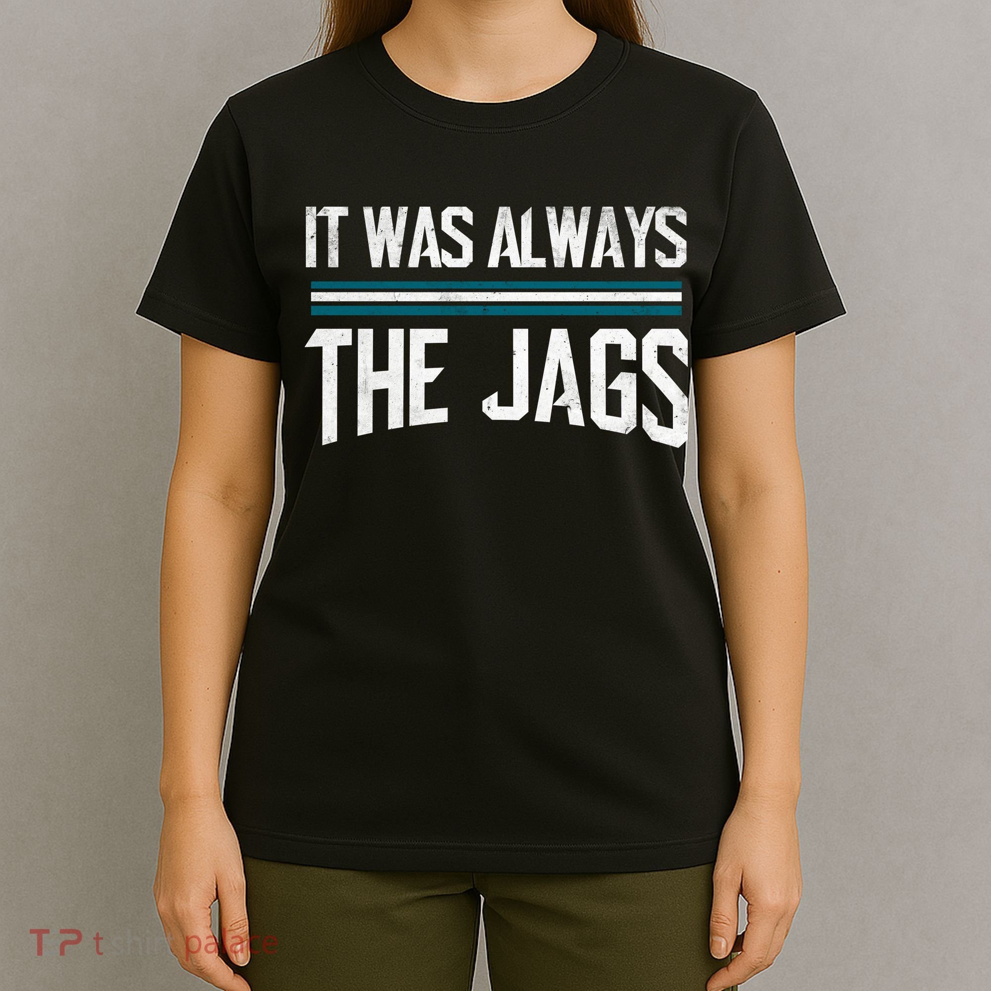 It Was Always The Jags Vintage Stripes T-Shirt