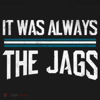 It Was Always The Jags Vintage Stripes T-Shirt thumb 7