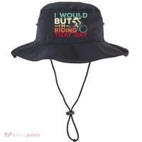I Would But I’m Riding That Day For Cyclist Or Biking Lover Bucket Hat thumb 0
