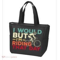 I Would But I’m Riding That Day For Cyclist Or Biking Lover Tote Bag thumb 3
