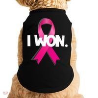 I Won Breast Cancer Awareness Survivor Doggie Tank thumb 0