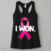 I Won Breast Cancer Awareness Survivor Women's Tank Top thumb 3
