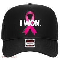 I Won Breast Cancer Awareness Survivor Hat thumb 0