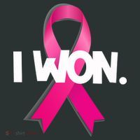 I Won Breast Cancer Awareness Survivor Mousepad thumb 1