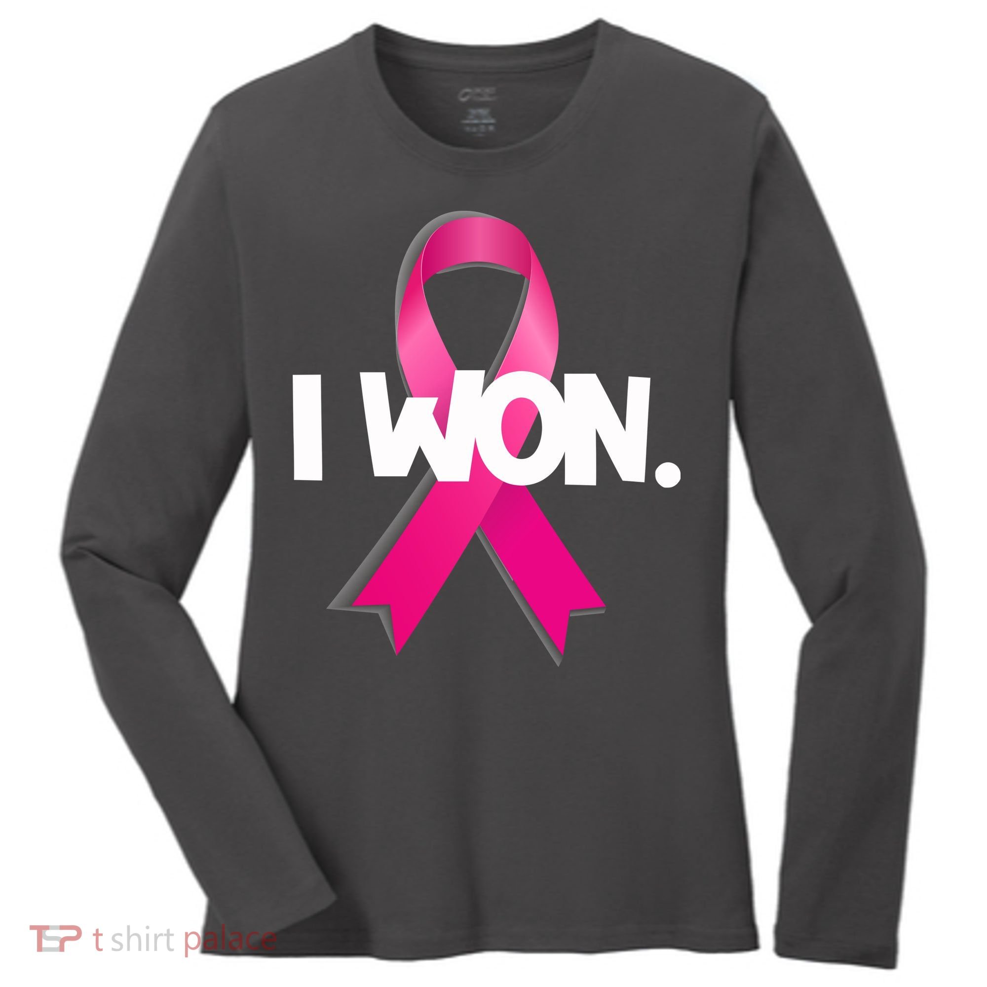 I Won Breast Cancer Awareness Survivor Women's Long Sleeve Shirt