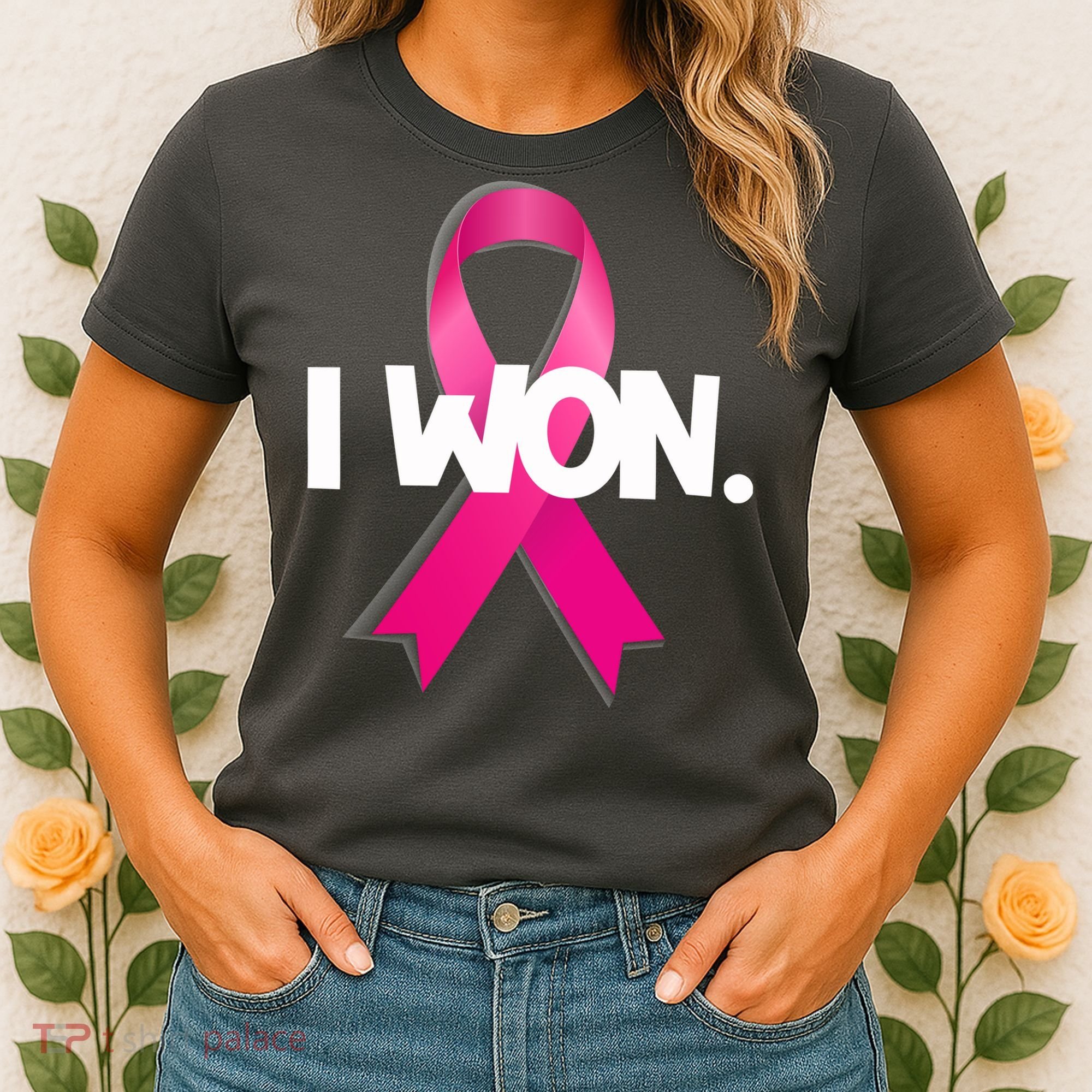 I Won Breast Cancer Awareness Survivor Women's T-Shirt