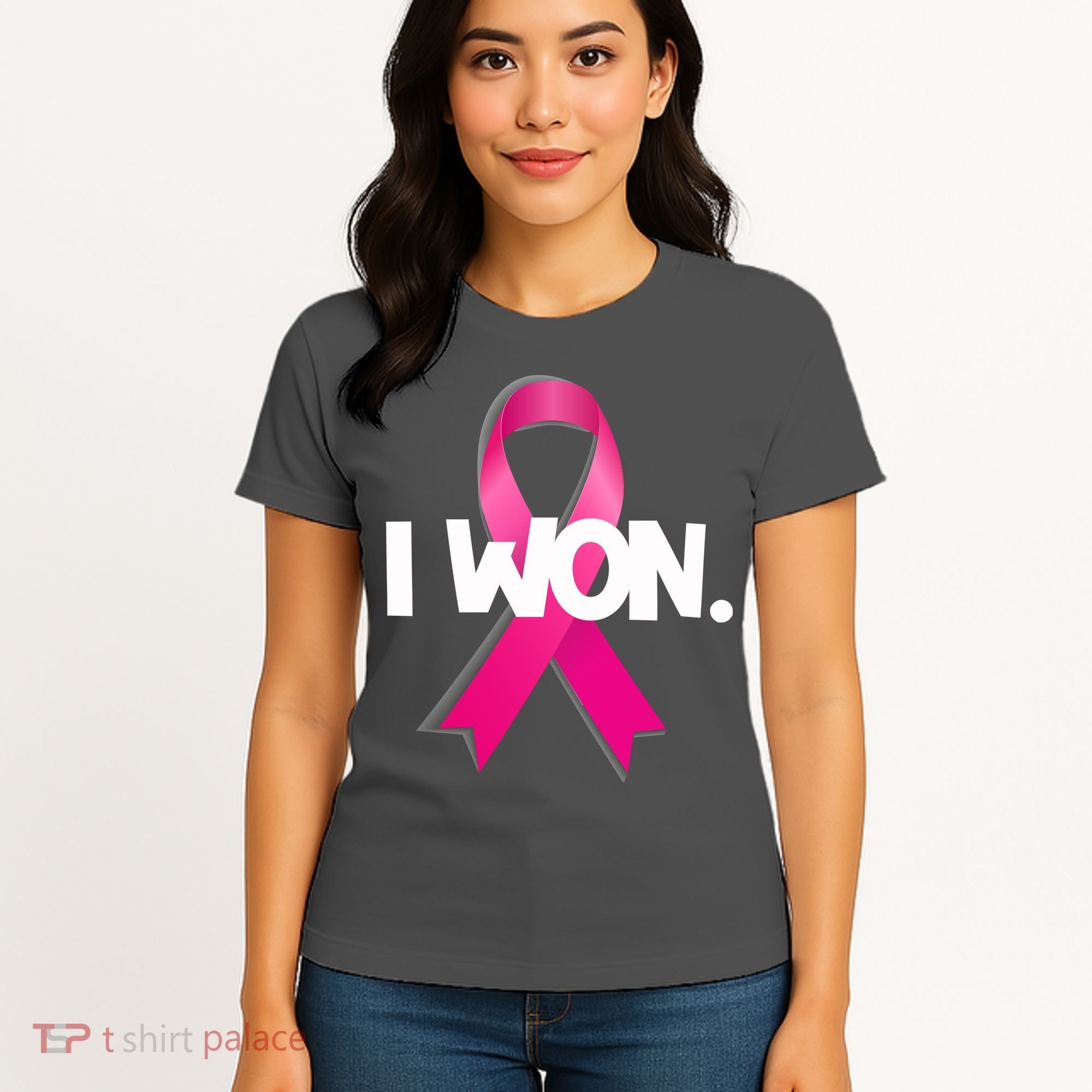 I Won Breast Cancer Awareness Survivor Women's T-Shirt