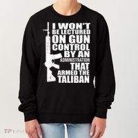 I Won't Be Lectured On Gun Control By An Administration Women's Sweatshirt thumb 0