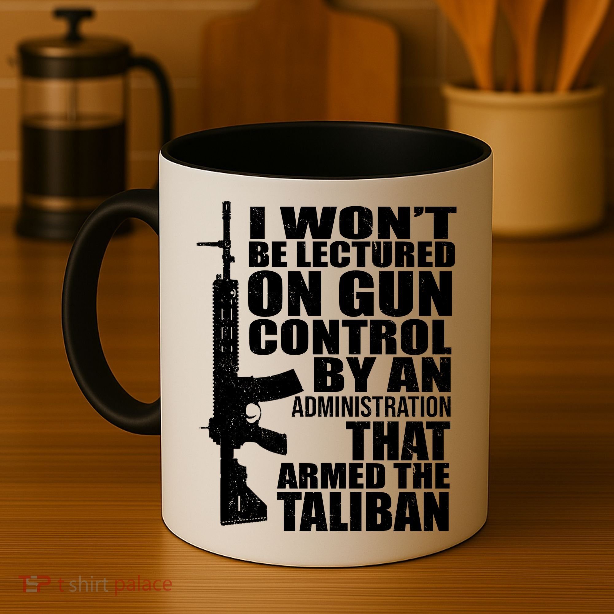 I Won't Be Lectured On Gun Control By An Administration Coffee Mug