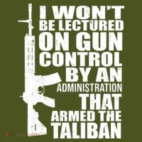 I Won't Be Lectured On Gun Control By An Administration Mousepad thumb 1