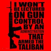 I Won't Be Lectured On Gun Control By An Administration Santa Hat thumb 1