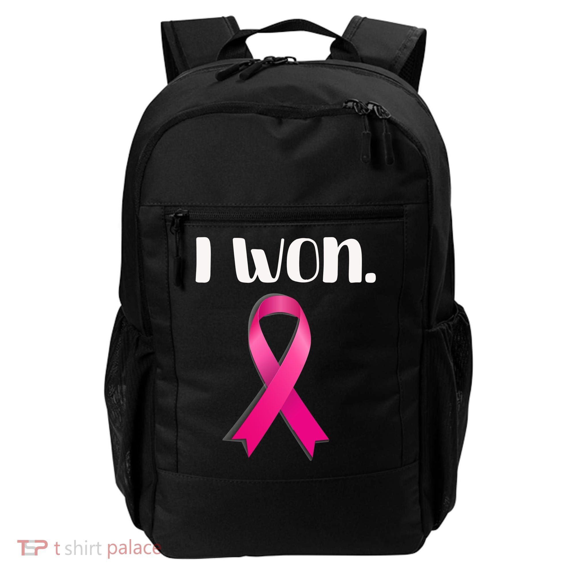 I Won Breast Cancer Awareness Strong Backpack