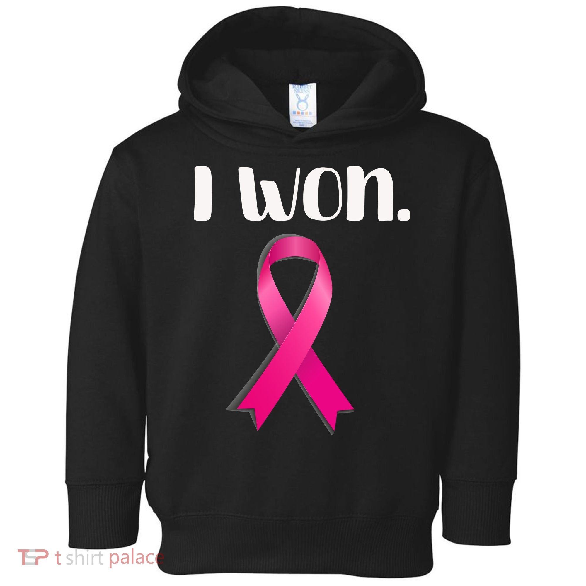 I Won Breast Cancer Awareness Strong Toddler Hoodie