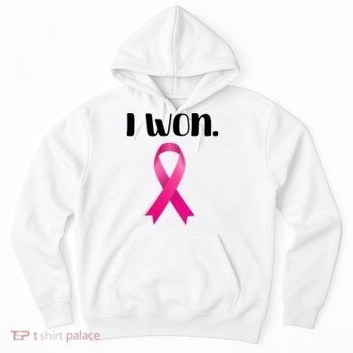 I Won Breast Cancer Awareness Strong Hoodie