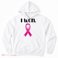 I Won Breast Cancer Awareness Strong Hoodie thumb 0