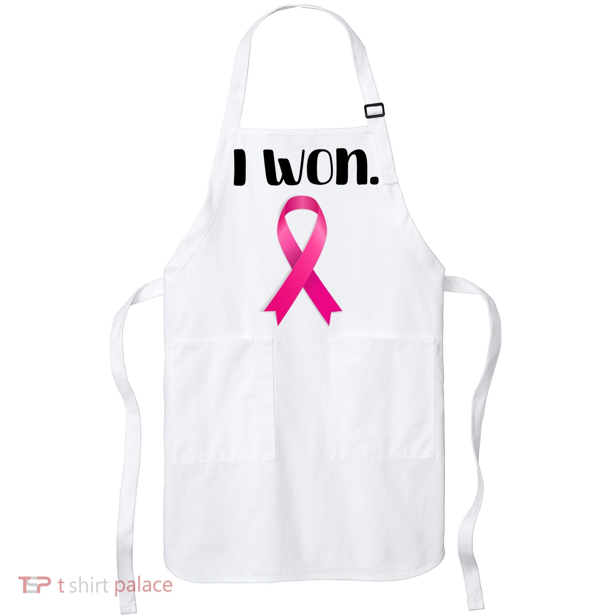 I Won Breast Cancer Awareness Strong Apron