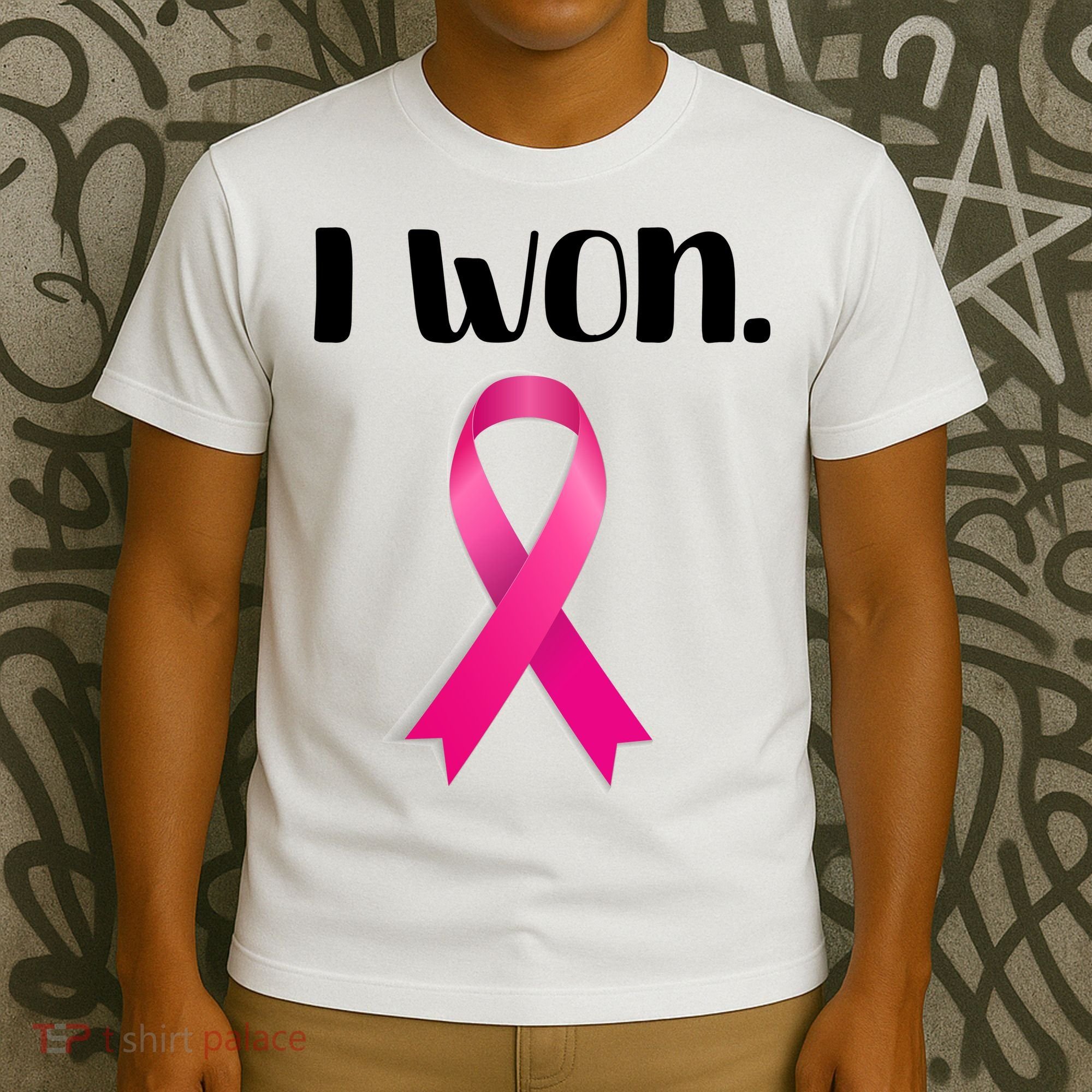 I Won Breast Cancer Awareness Strong T-Shirt