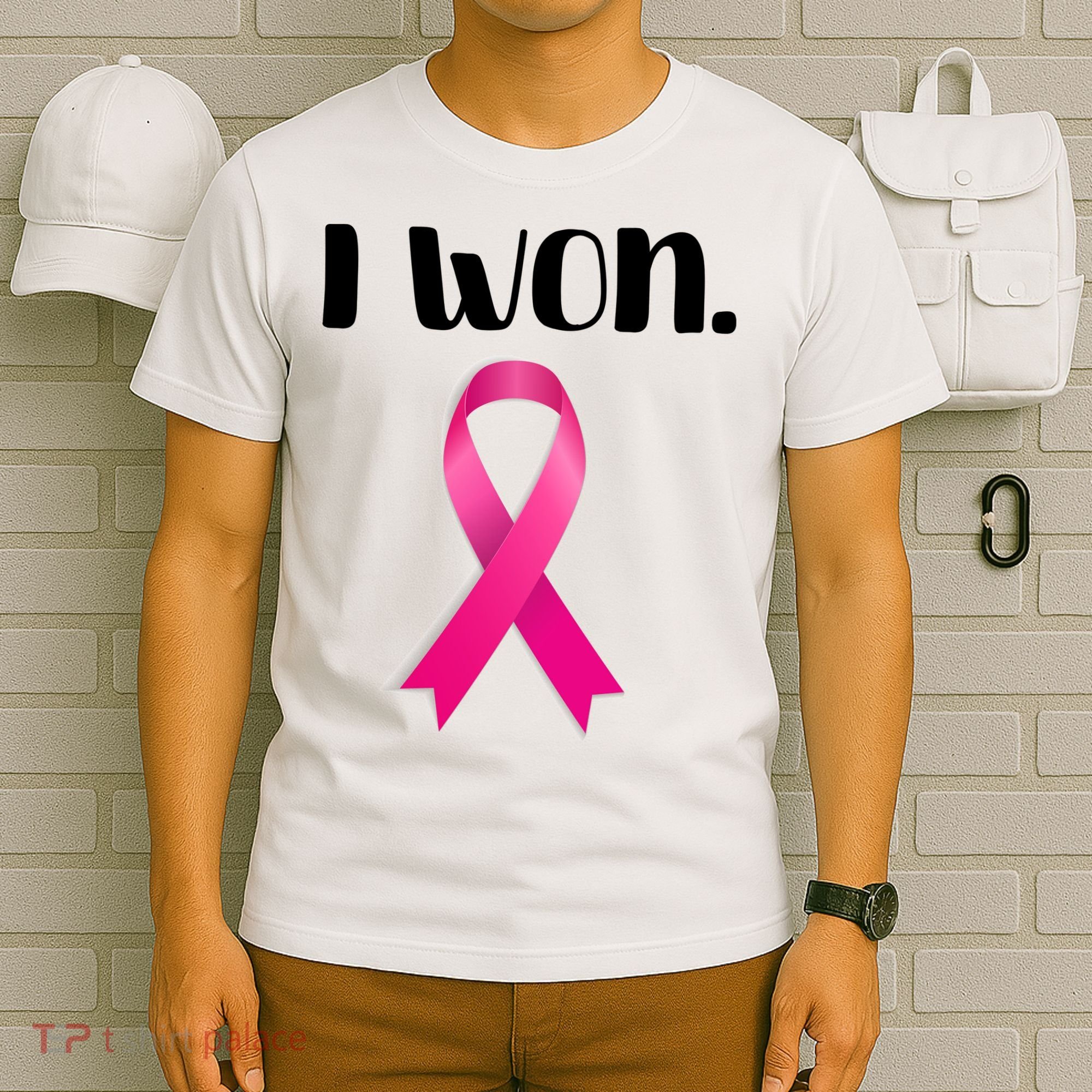 I Won Breast Cancer Awareness Strong T-Shirt