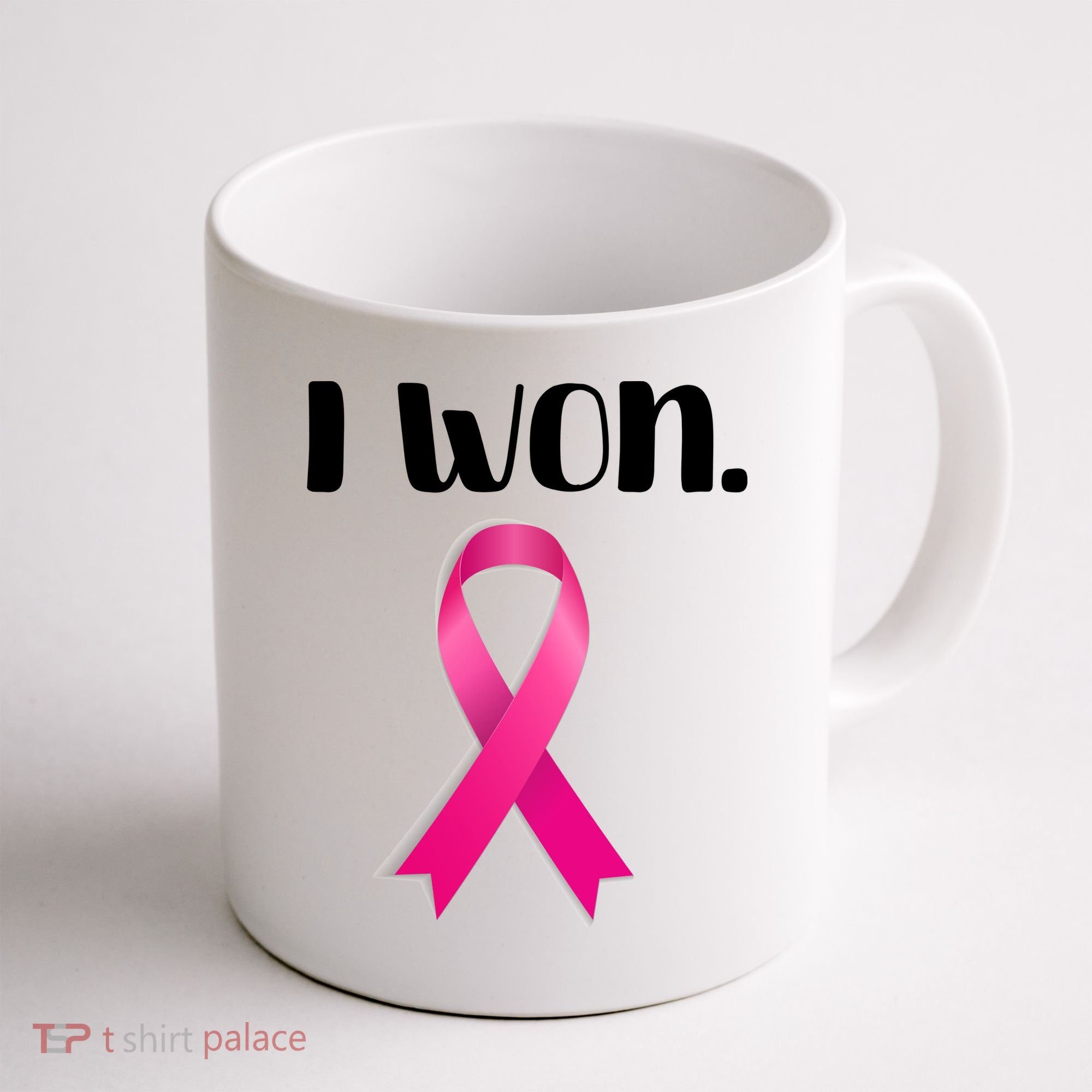 I Won Breast Cancer Awareness Strong Coffee Mug
