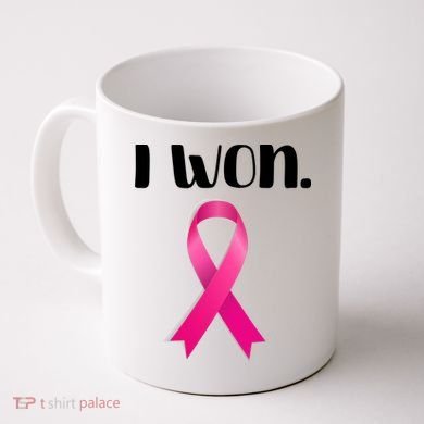 I Won Breast Cancer Awareness Strong Coffee Mug