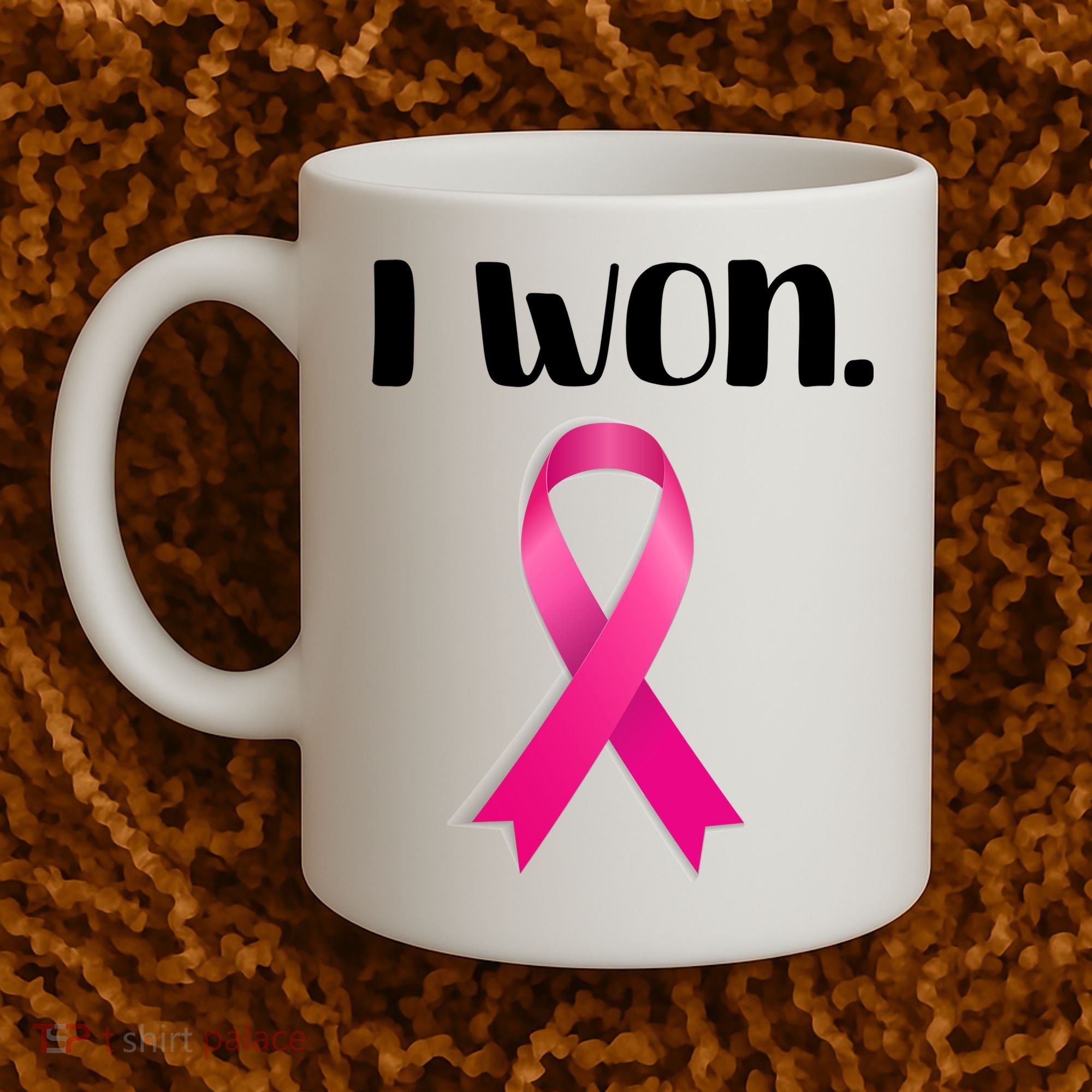 I Won Breast Cancer Awareness Strong Coffee Mug