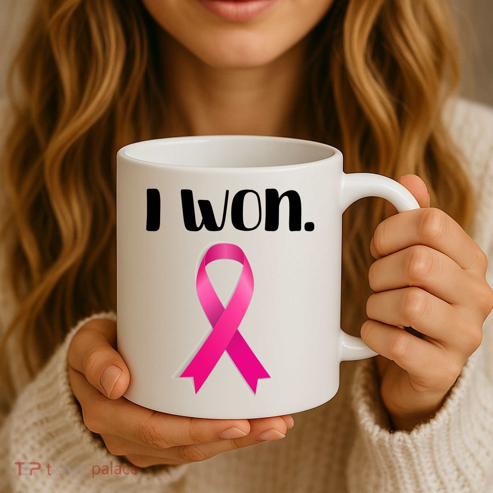 I Won Breast Cancer Awareness Strong Coffee Mug