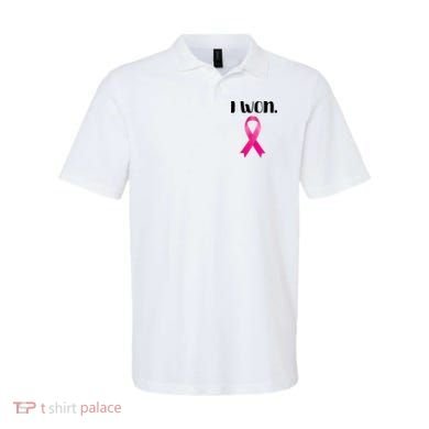 I Won Breast Cancer Awareness Strong Polo