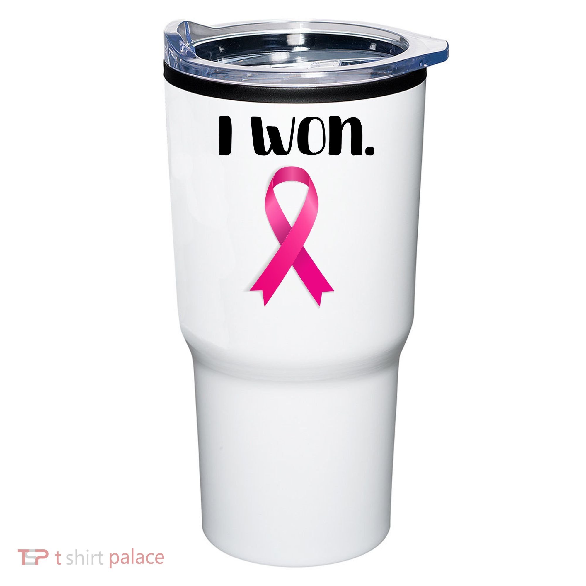 I Won Breast Cancer Awareness Strong Tumbler