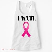 I Won Breast Cancer Awareness Strong Women's Tank Top thumb 0