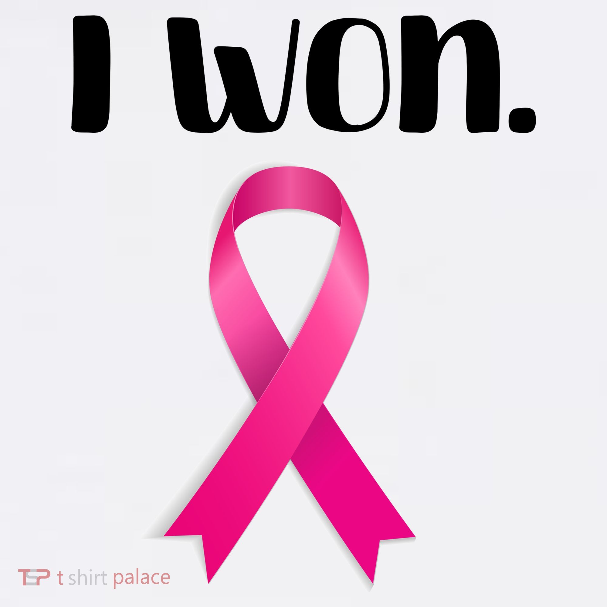 I Won Breast Cancer Awareness Strong Women's Tank Top