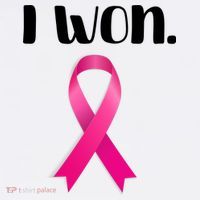 I Won Breast Cancer Awareness Strong Baby Bodysuit thumb 2