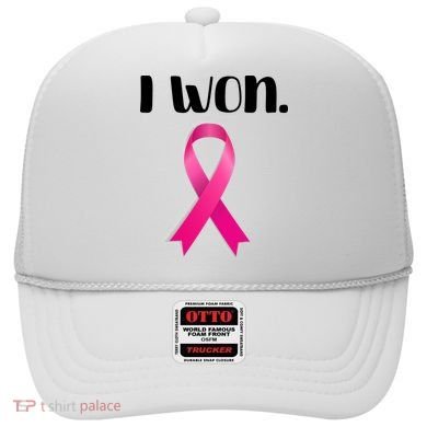 I Won Breast Cancer Awareness Strong Hat