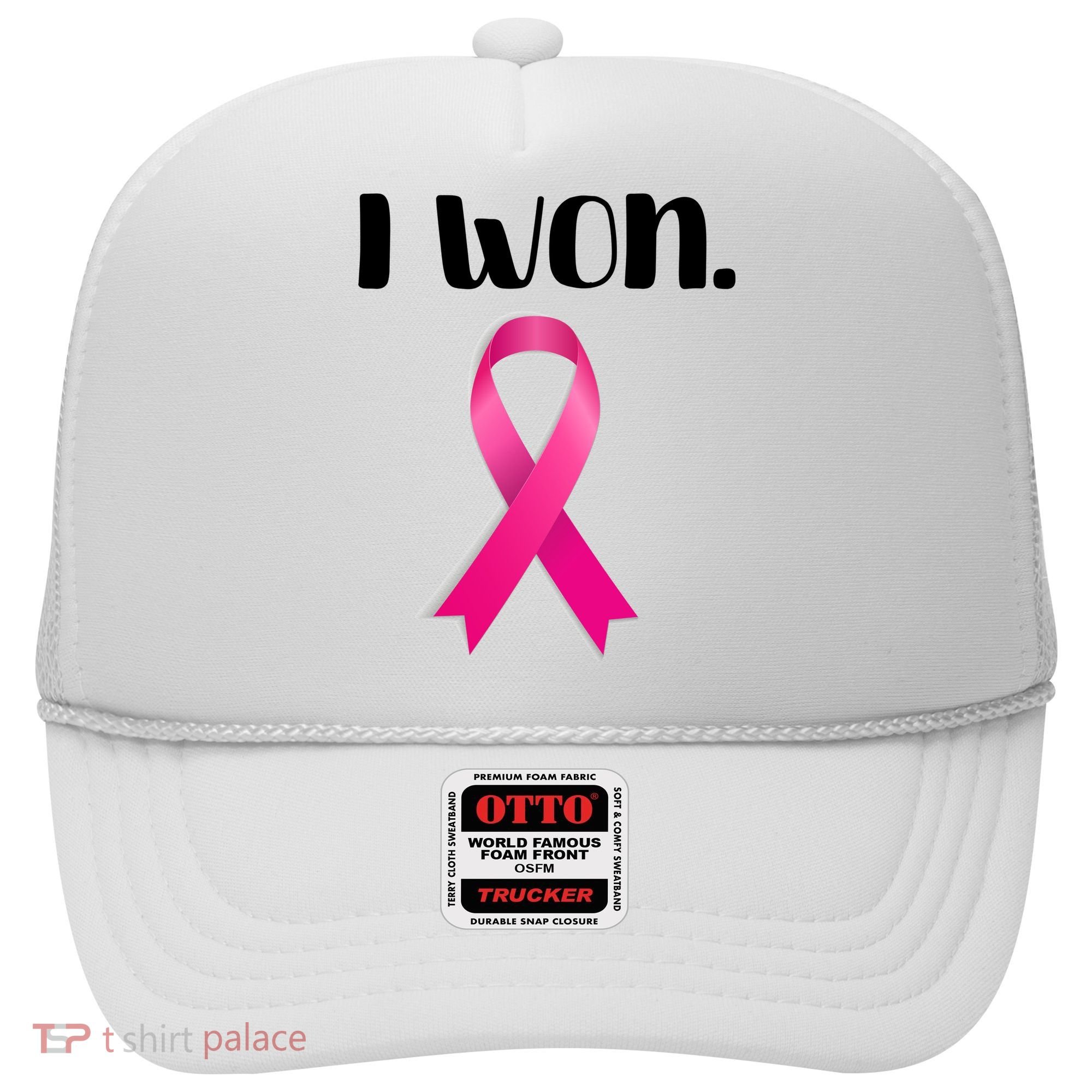 I Won Breast Cancer Awareness Strong Hat