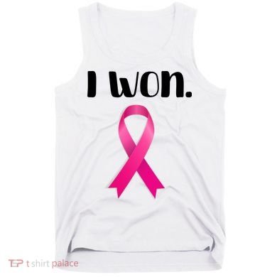 I Won Breast Cancer Awareness Strong Tank Top