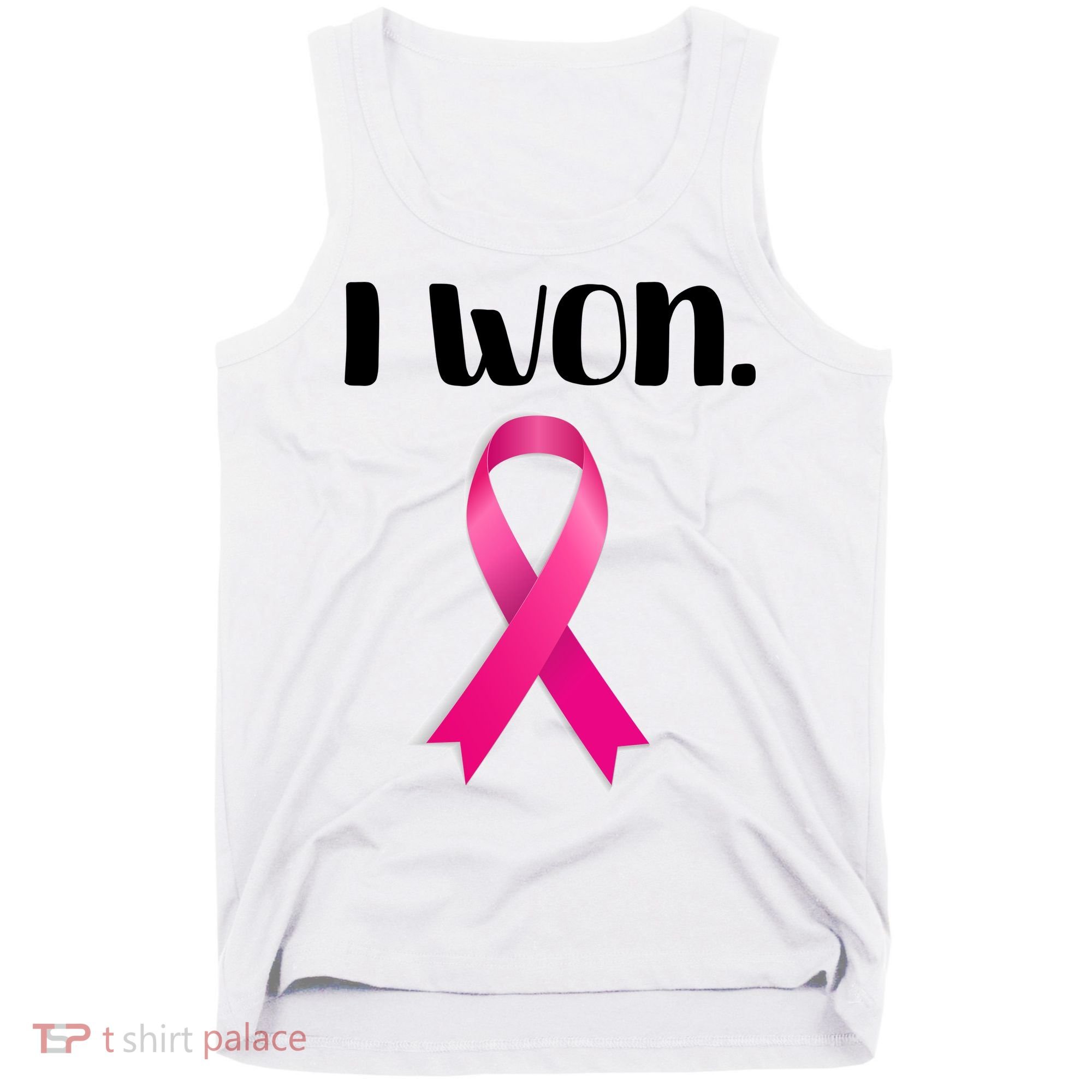 I Won Breast Cancer Awareness Strong Tank Top