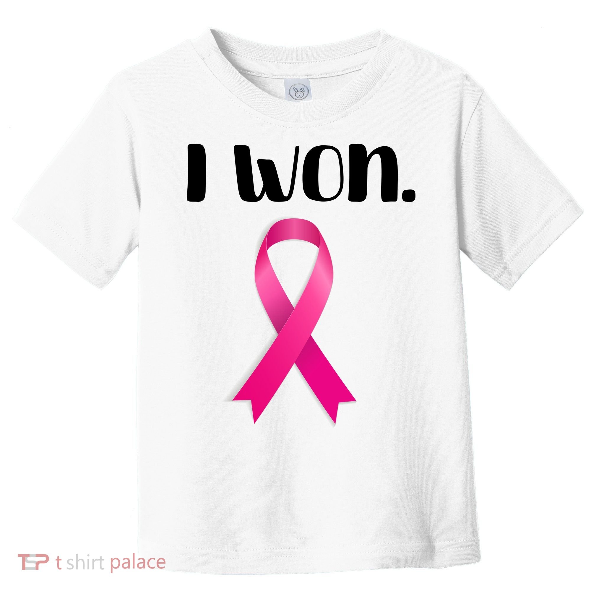 I Won Breast Cancer Awareness Strong Toddler T-Shirt