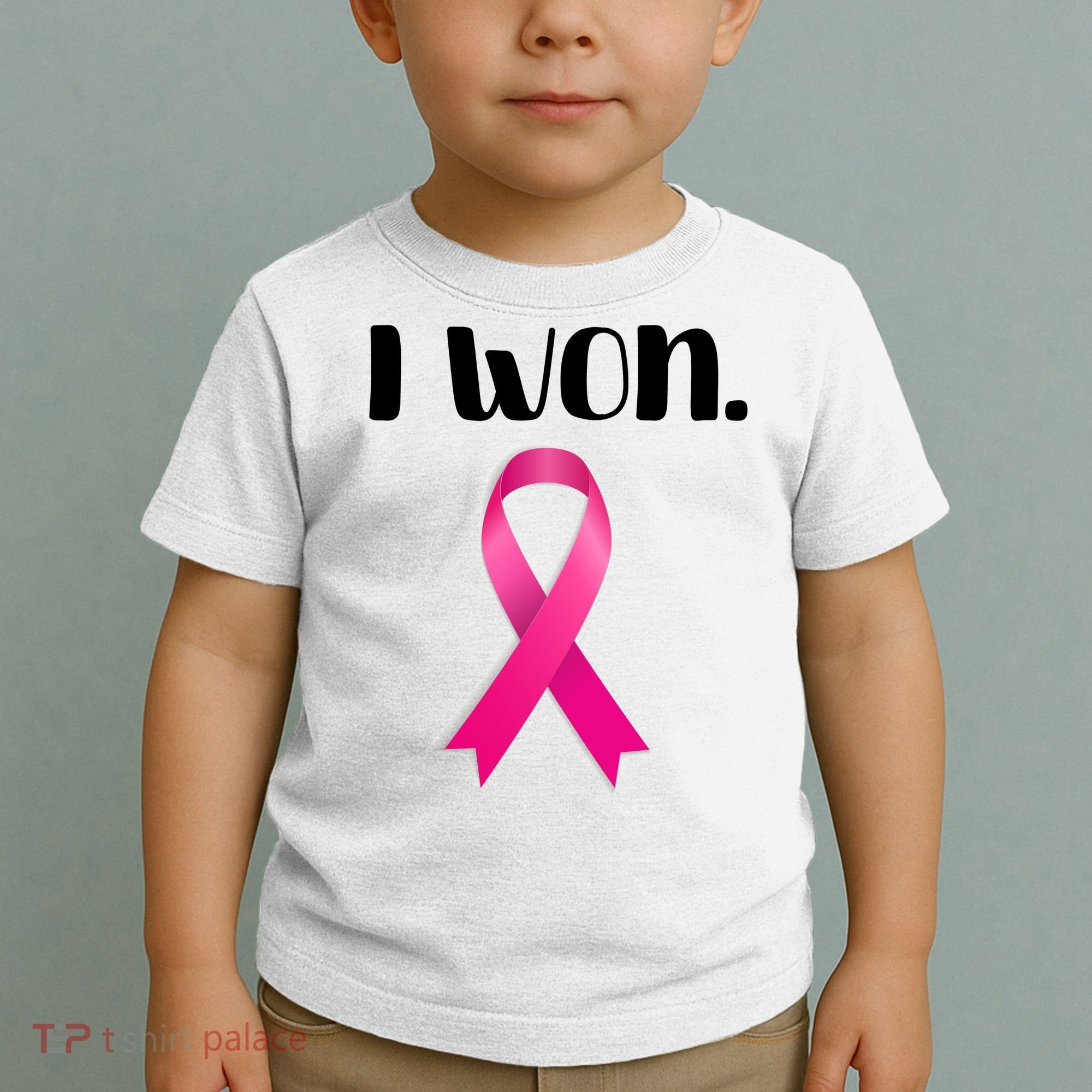 I Won Breast Cancer Awareness Strong Toddler T-Shirt