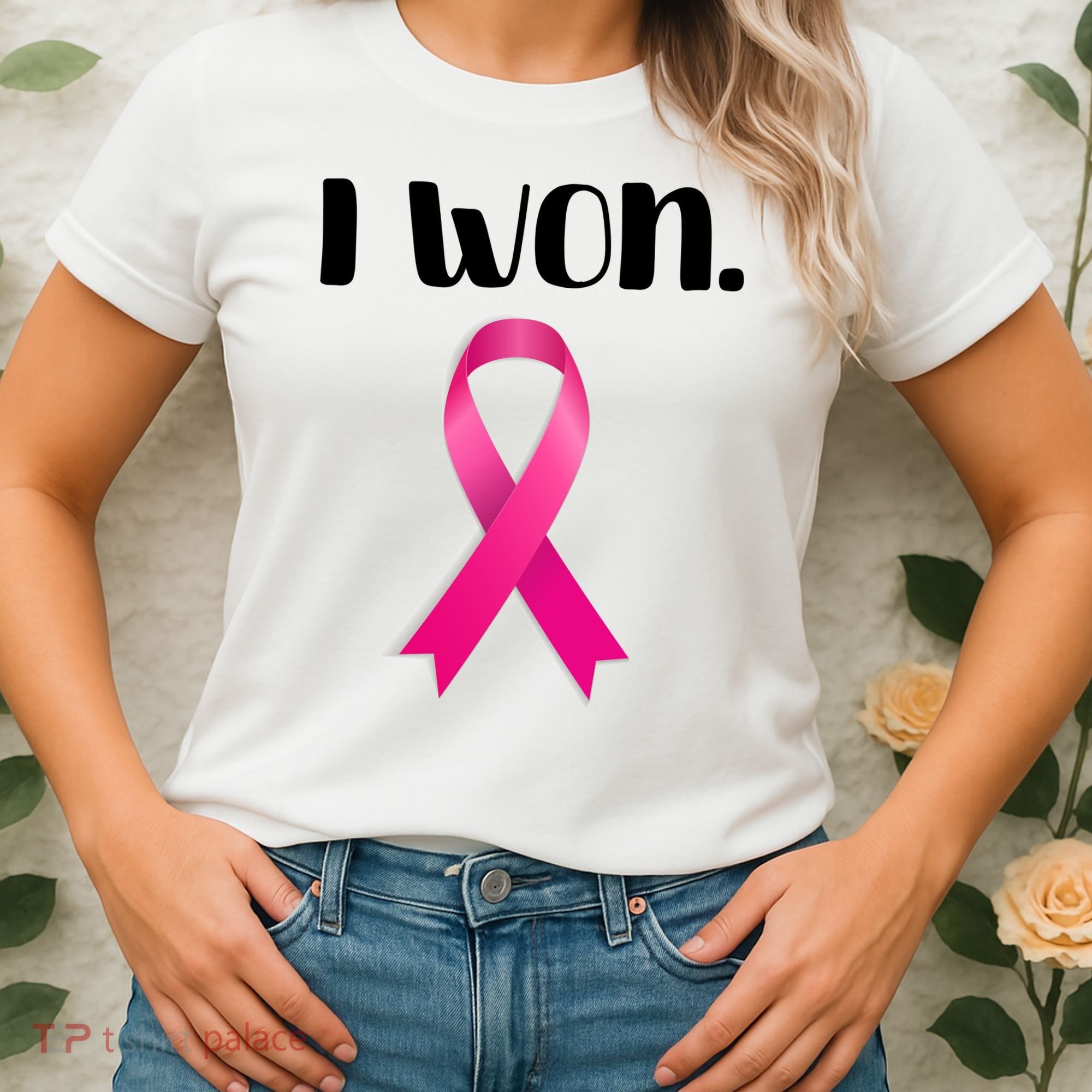 I Won Breast Cancer Awareness Strong Women's T-Shirt
