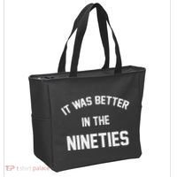 It Was Better In The Nineties Tote Bag thumb 2