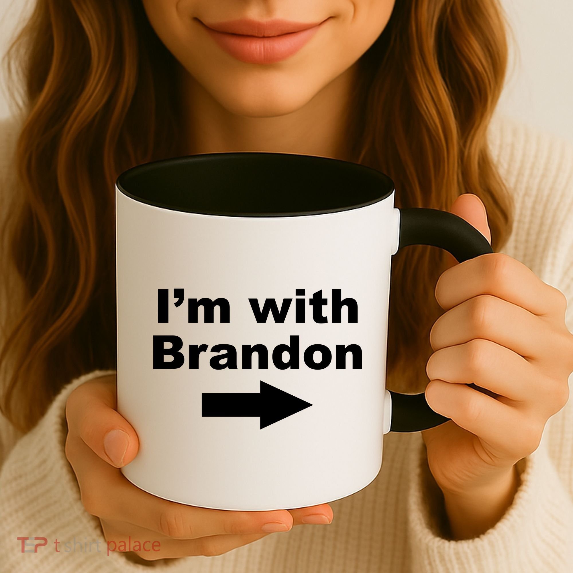I'm With Brandon FJB Funny Anti Biden Chant Meme Coffee Mug
