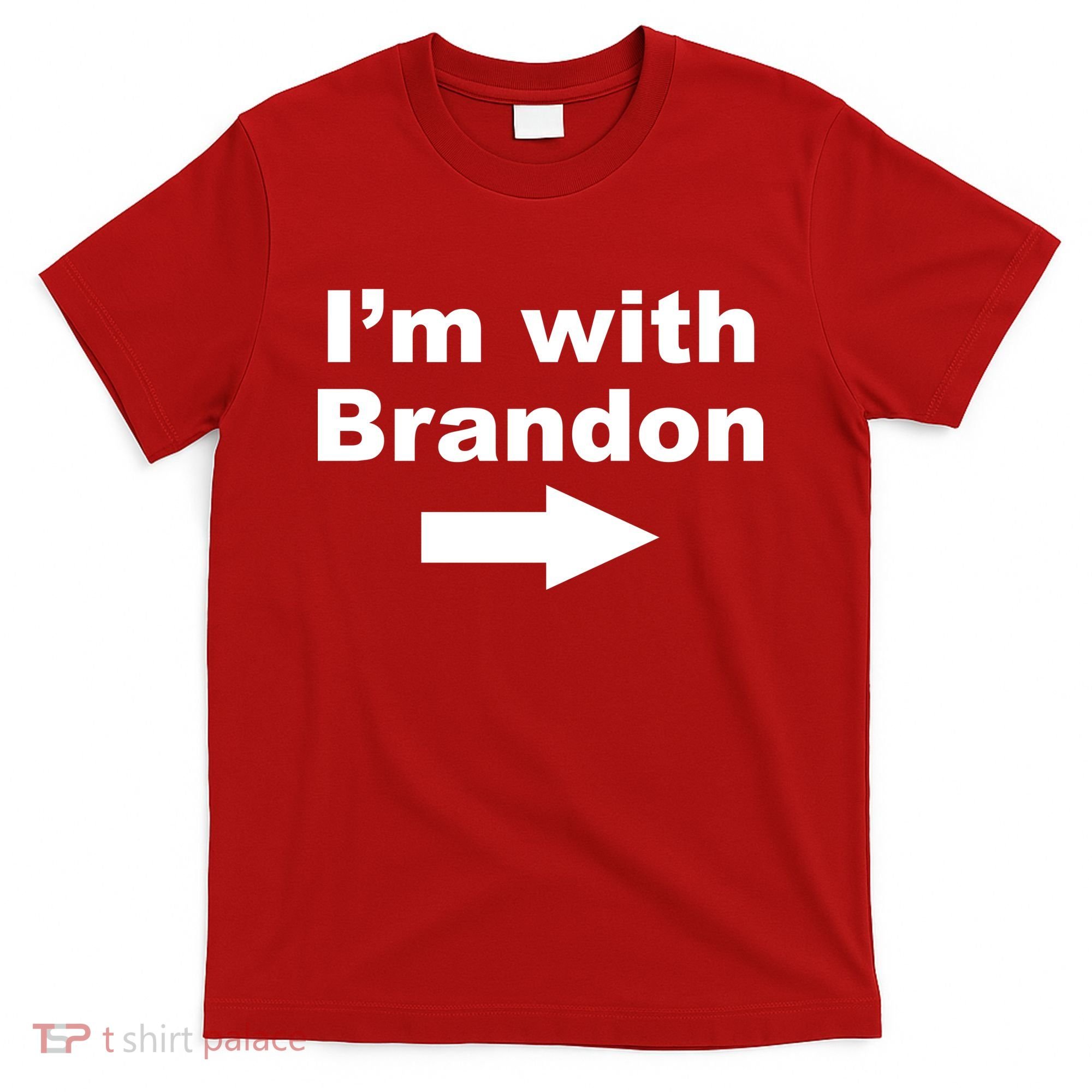 I'm With Brandon FJB Funny Anti Biden Chant Meme T-Shirt