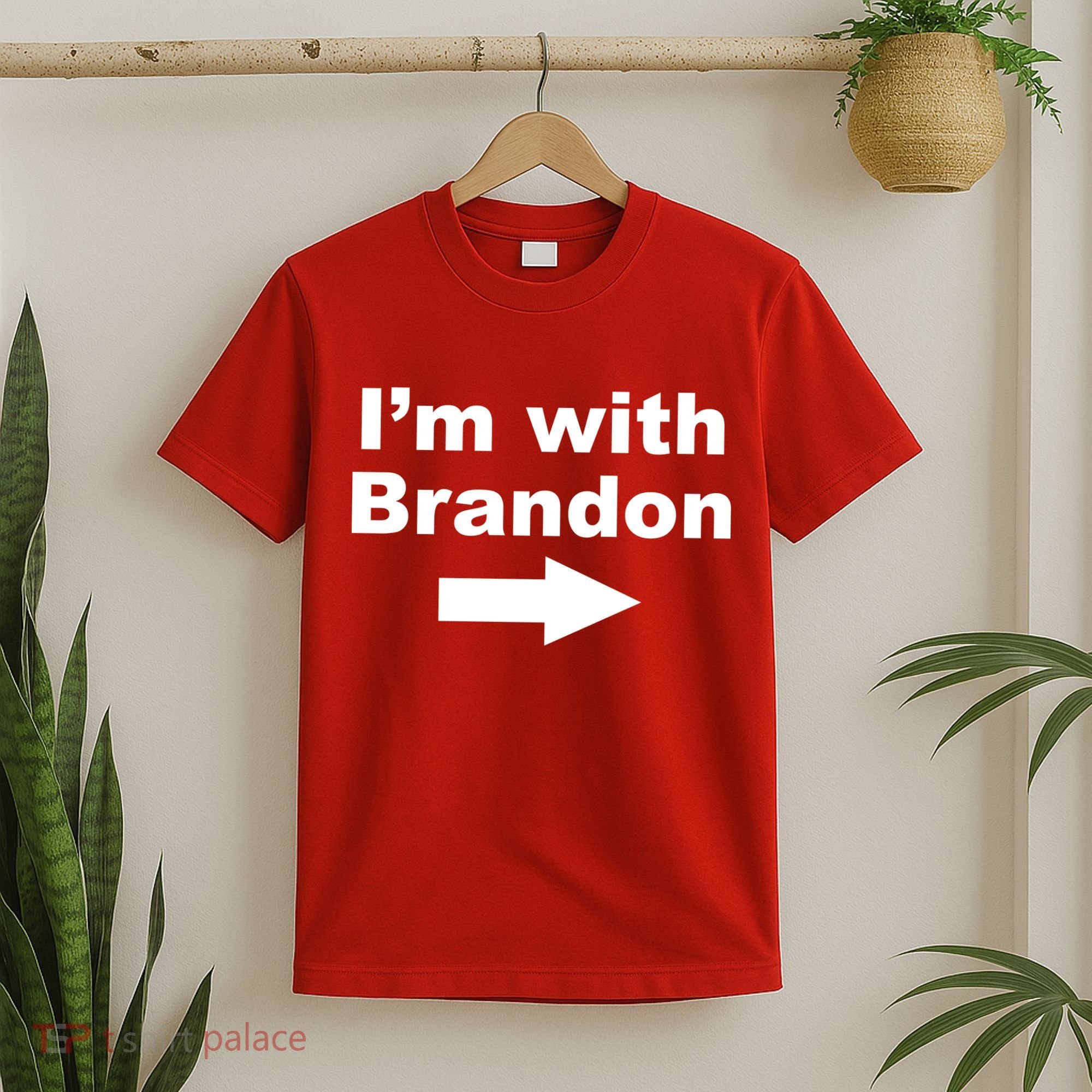 I'm With Brandon FJB Funny Anti Biden Chant Meme T-Shirt