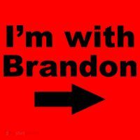 I'm With Brandon FJB Funny Anti Biden Chant Meme Santa Hat thumb 1