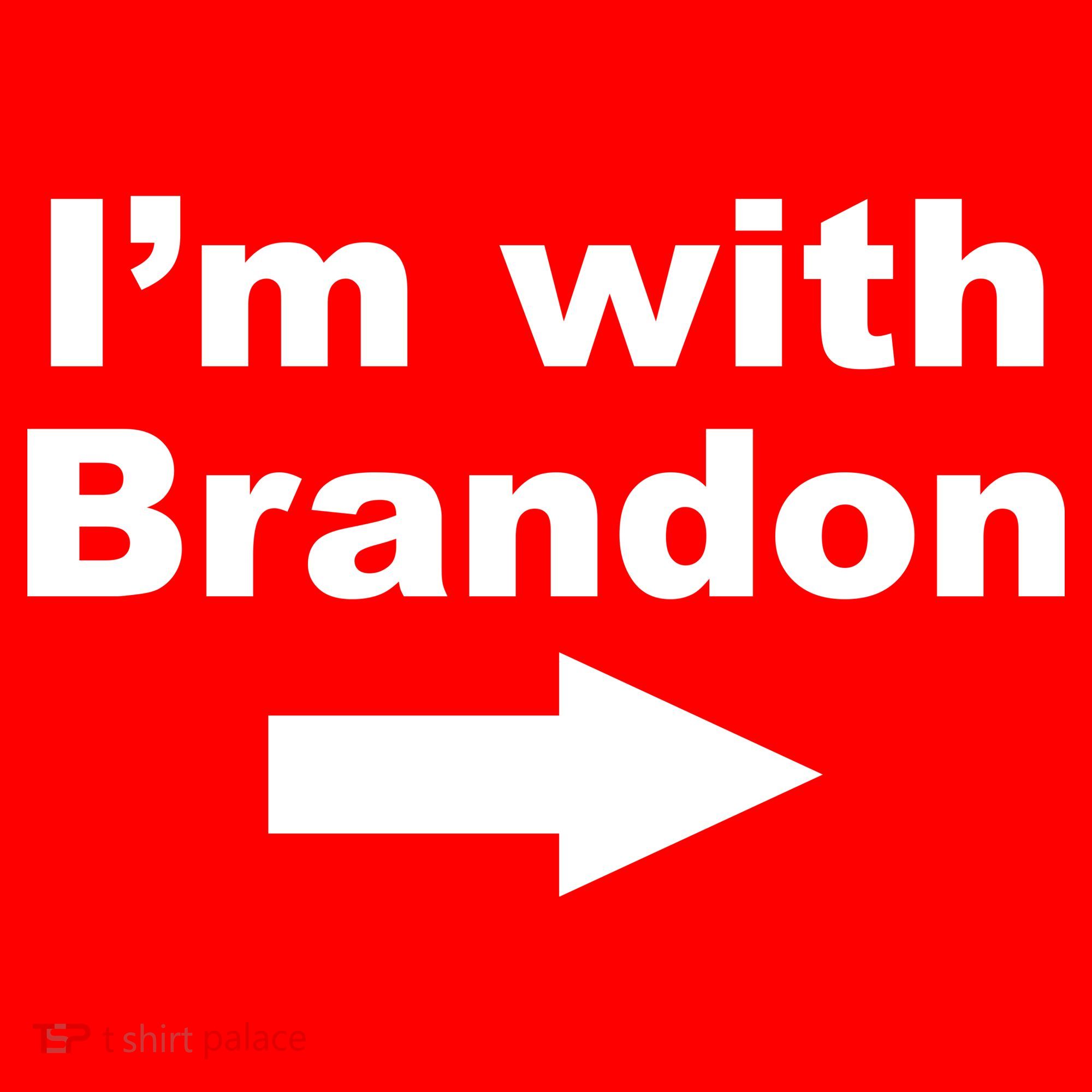 I'm With Brandon FJB Funny Anti Biden Chant Meme Visor