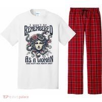 I WonT Be Remembered As A Woman Who Kept Her Mouth Shut Pajama Set thumb 0